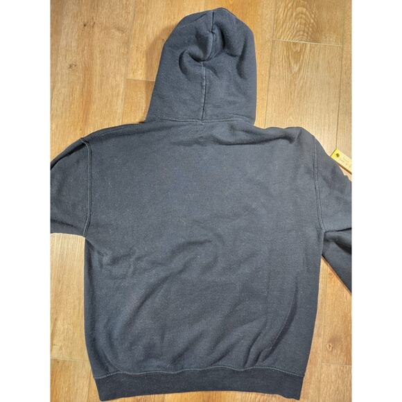 Artist Union Skeleton Skateboarding Hoodie Men Small Black Fleece Pullover - Picture 6 of 6